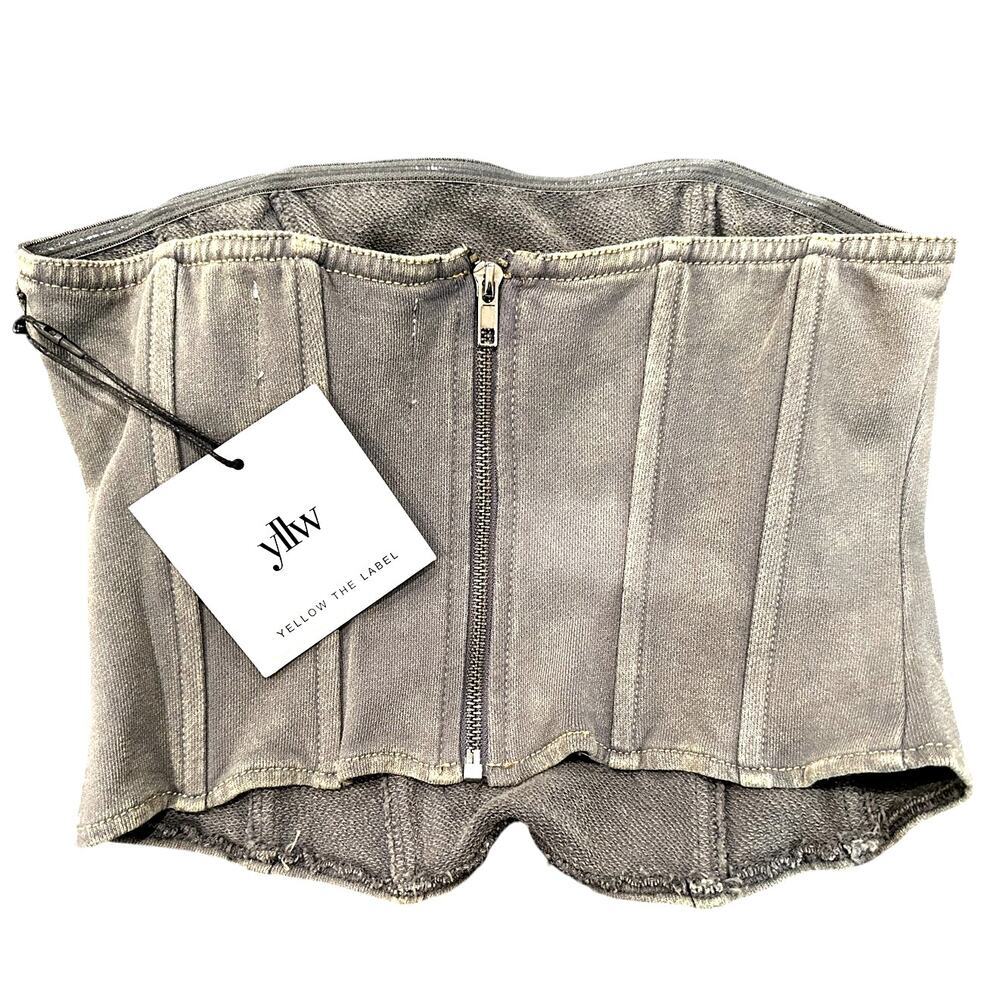 Yellow The Label – Wren Corset – Charcoal – Size M - Picture 7 of 9